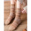 Damen-Baumwollsocken, Komfortpassform, 6 Paar 3