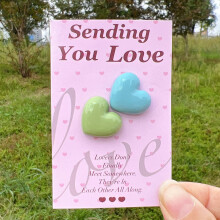 Set di 6 biglietti d'amore fai-da-te per San Valentino