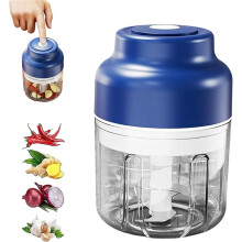 Elektrische mini-knoflooksnijder 320 ml Draagbare groentesnijder
