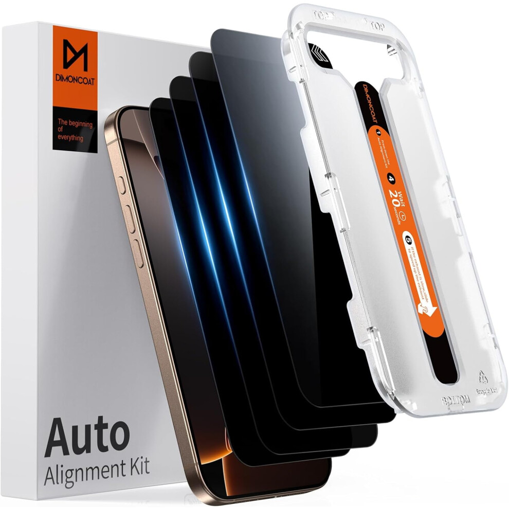 Privacy Screen Protector For Iphone 16 Pro Max Â 4 Pack 9058772270955