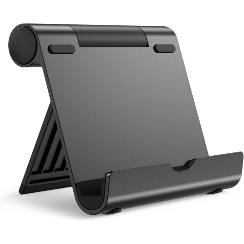 Ρυθμιζόμενη πτυσσόμενη βάση tablet για iPad/iPad Pro/Air/Mini, Galaxy Tab A8/A7Lite/S8/S7, Kindle, τηλέφωνα