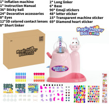 (Rabbit)Magic Happy Balloons DIY Sticky Balls Aufblasbare Seifenblasenmaschine Spielzeug Kreativ