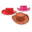 Cappello da cowboy in feltro per bambini, stile western, a tesa larga. 7