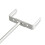 Downspout Bracket Pipe Holder Sturdy Insert Mount Adjustable Width for Efficient Rainwater Drainage and Gutter Systems 8
