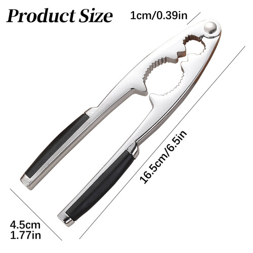 Durable Shell Cracking Tool, a New Type of Walnut Cracker, Walnut Seafood Walnut Opener Tool with Non Handle ( for All ) 2