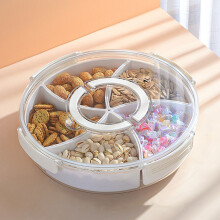 Kindersnackdose mit Deckel, 5 Fächer, Obstbox