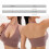 Σουτιέν χωρίς λάστιχο και halter neck, με βαθύ V και ρυθμιζόμενο δέσιμο – Κατάλληλο για 3