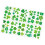 10pcs Four Leaf Clovers Designs Sticker Quick Application for-1 1