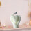 Vela aromática con forma de corazón – Blanca, 10 cm 3