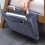 Useful Multi Grey Bed Storage Pockets, Felt Bedside Hanging Storage Phone Remote Control Organizer Holder with 2 Inner Pockets for Bed Table Sofa 7