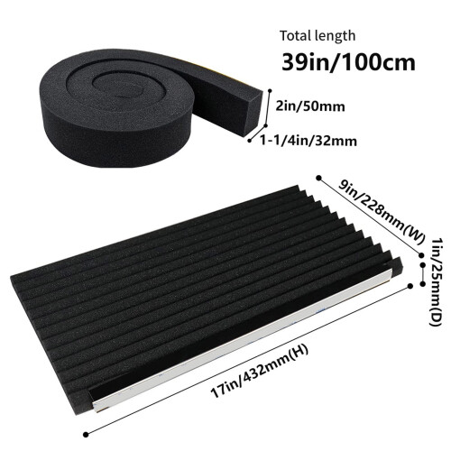 Window Foam Insulation Window Foam Insulating Panels ACs Unit Window Seal Foam for Window 2