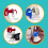 Portable Megaphone with Voice Recorder 2 pcs 4