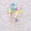 50pcs Multicolour Star Cupcake Toppers 2