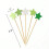 50pcs Multicolour Star Cupcake Toppers 4