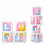 Balloon Boxes Clear Plastic with Cardboard Base (4Pack) 2