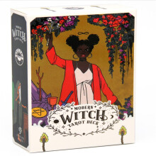 (Black Girl)Tarot Deck Card Oracle Board Game Party Witch Wisdom Rider Spirit Prince Celtic
