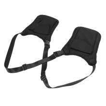 Versteckte Anti-Diebstahl-Unterarm- und Schultertasche aus Polyester für Handy, Schlüssel und Outdoor-Aktivitäten