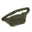Sac banane en nylon ajustable vert OD pour la course 10