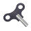 Three-five Winding Key Wrench Clock Metal Wall Accessories Keys Tools Practical Wind up 6