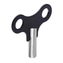 Klucz do nakręcania zegara 3/5-pozycyjny, metal i plastik, 1 szt.