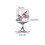 Verre à vin papillon 3D – Gobelet en borosilicate, 250 ml 5