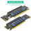 Διαχωριστής καρτών επέκτασης PCIe4.0 X16 Υποδοχή σε δύο θύρες Σύνδεση 4X Προσαρμογέας 5