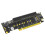 Διαχωριστής καρτών επέκτασης PCIe4.0 X16 Υποδοχή σε δύο θύρες Σύνδεση 4X Προσαρμογέας 6