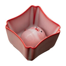 Tasse à thé en céramique à motif de dessin animé avec bulles de salive – Mug cadeau mignon pour un anniversaire ou une fête, idéal pour les