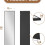 Full Length Standing Mirror with Aluminum Frame 1