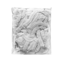 Lot de 100 couvercles réutilisables avec élastique – Couvercles extensibles pour assiettes et plats, compatibles avec les alternatives au film