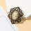 Broche camée en filigrane doré antique 4