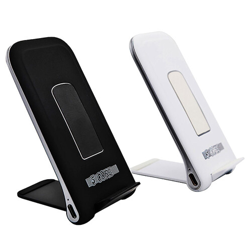 Ασύρματος φορτιστής 10W Max Fast Wireless Charging Pad Γυάλινο Top Pair Boostcharge Slim USB-C 1