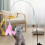 Bréagán Slat Cleite Cat Cupán Súchán, 85cm 1