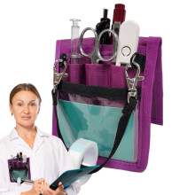 Nurse Fanny Pack Nursing Fanny Pack for Nurses Utility Multi-Compartment Waist Bag Pocket Small Tool Belt for Work & Bandage method