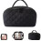 Trousse de maquillage portable étanche à plusieurs compartiments 1