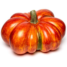 Veľká umelá tekvica, ručne vyrobená falošná tekvica s priemerom 30,6 cm na jesenný festival úrody, Deň vďakyvzdania, Halloween (oranžové