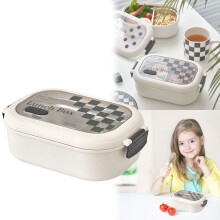 Boîte à bento Tastan en acier inoxydable – Contenant à lunch isotherme à 2 compartiments avec couvercle étanche, compatible avec le bureau et