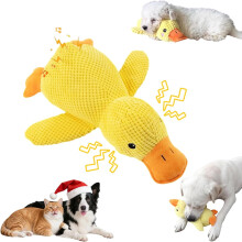 Jouet indestructible pour chien, 2026 Nouveaux jouets en peluche résistants pour chiens à mâchoires puissantes, jouet à mâcher couineur pour