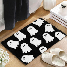 Halloween-aave-ovimatto sisäänkäynnin koristeeksi, 40x60cm keinotekoinen lattiamatto kylpyhuoneen eteiseen, juhla-aiheinen matto kodin