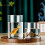 Glassylindervase klar 2,56 tommer diameter 3