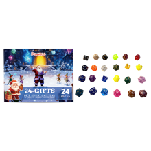 Adventskalender 2025, 24 dagar med överraskningspresent, Helgadvent, Julklapp