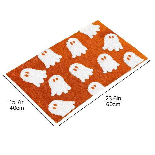 Πατάκι πόρτας με θέμα το φάντασμα του Halloween – Τρομακτικό, απορροφητικό και 1