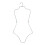 Présentoir à lingerie argenté pour maillots de bain 3