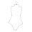 Présentoir à lingerie argenté pour maillots de bain 4