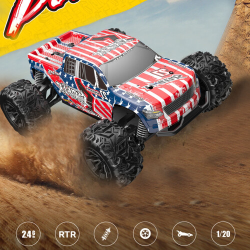 2.4GHz RC Off-Road Car 1:20 Scale Fall-Resistant 1