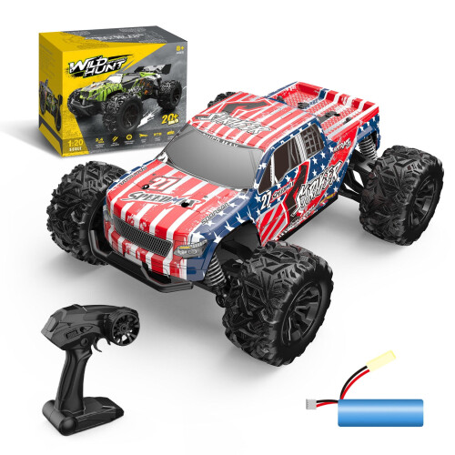 2.4GHz RC Off-Road Car 1:20 Scale Fall-Resistant 2