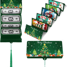 Christmas Money Holder Card, Festive Envelope, 3.58 x 7.59