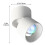Verstelbare inbouw-LED-downlight van aluminium, 10W 3