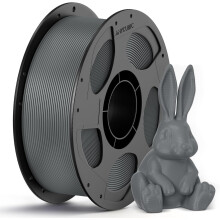PETG filament pre 3D tlačiarne 1,75 mm 1 kg sivý