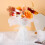 Floral Wrap Flower Wrapping Mesh White 1